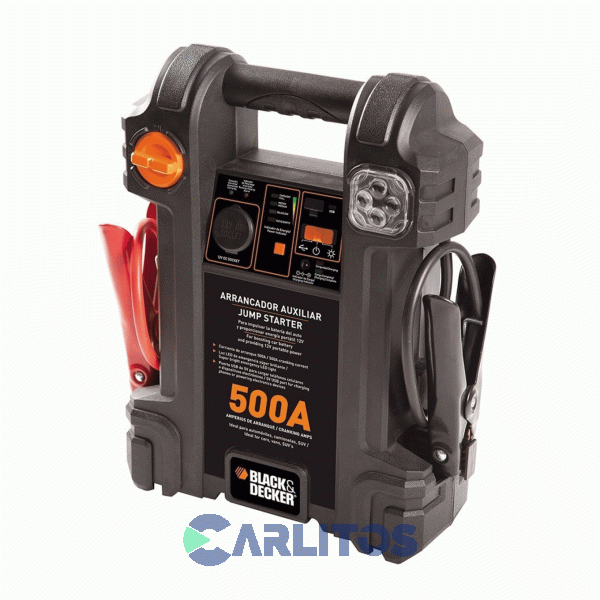 Arrancador De Batería Black-Decker 13 V - 500 Amp Js500cc