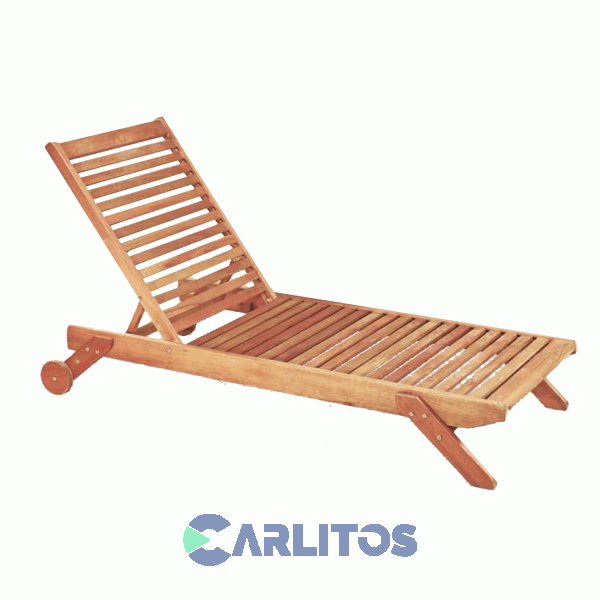 Reposera Mocona Ecomadera Eucaliptus Impregnado