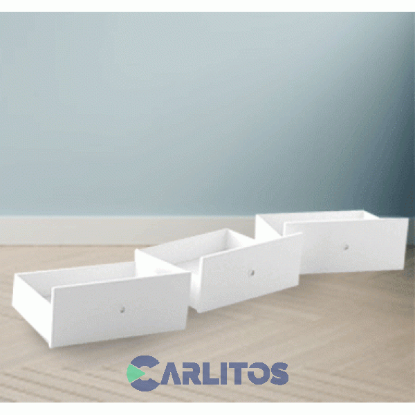 Set de Cajones Bajo Cama Blanco