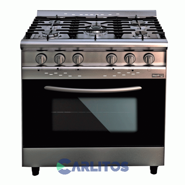 Cocina A Gas Industrial Morelli 82 CM Acero Inoxidable 16062