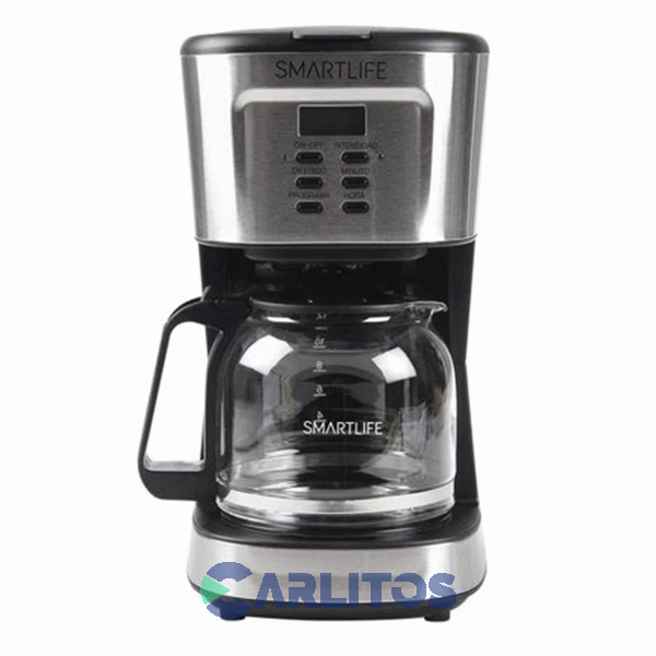 Cafetera De Filtro Smartlife Con Timer Digital Sl-cmd1095