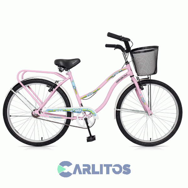 Bicicleta Gribom Urbana Rod.26" Full Dama De Lujo Prado 3500d