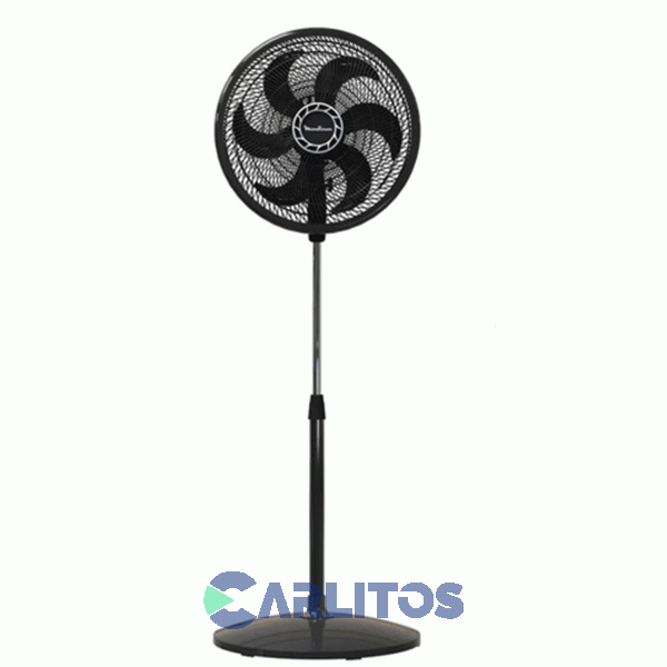 Ventilador De Pie Oscilante Moulinex 20" Parrilla Negra Ve4080b2