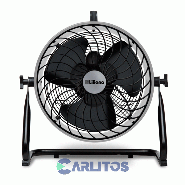 Ventilador Turbo Reclinable Industrial Liliana 16" Vthd16g Gris