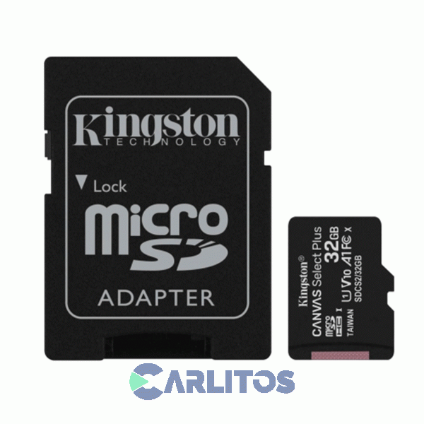 Tarjeta De Memoria Sd Kingston 32 Gb