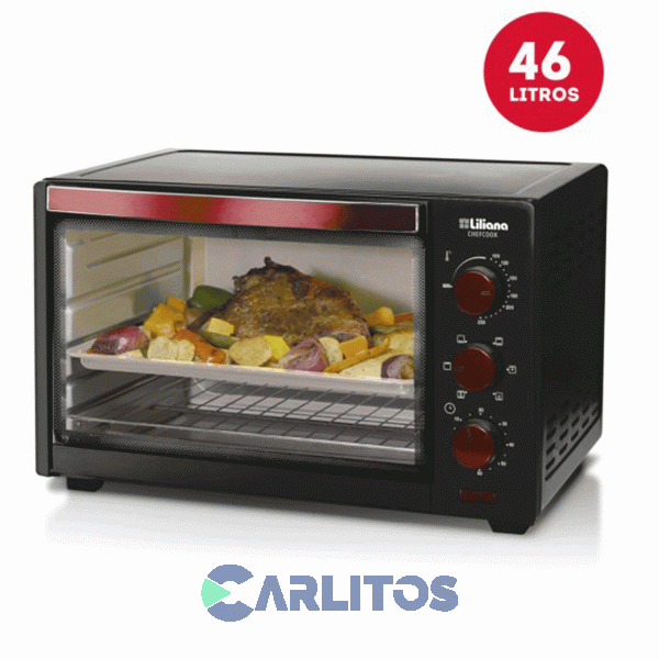 Horno Eléctrico Liliana 46 Litros ChefCook Ao146