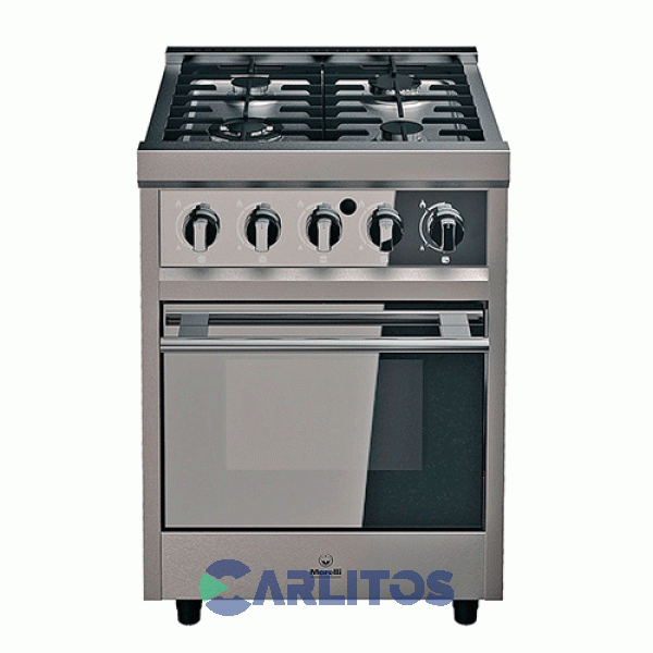 Cocina A Gas Industrial Morelli 60 CM Acero Inox. Espejada 18022 Zafira