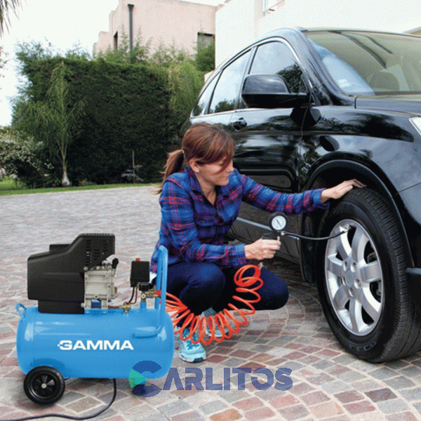 Compresor De Aire Gamma  25 Litros - 1.5 HP G2852ar