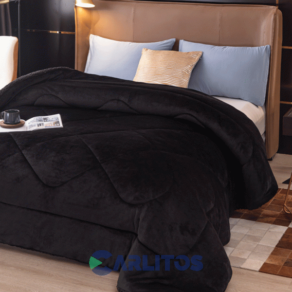 Edredón Flannel Corderito Las Calas King Size