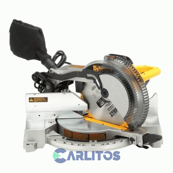 Sierra Ingletadora Dewalt 12" 1600 Watts - 4000 Rpm Dws715