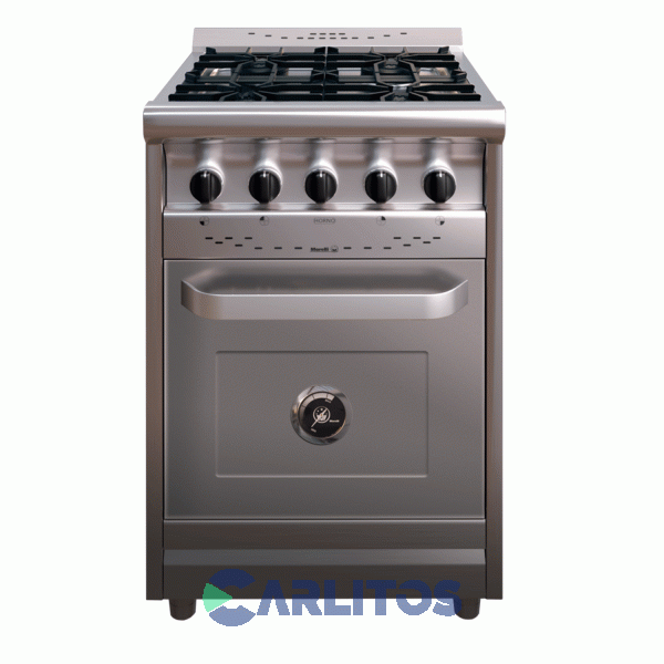 Cocina A Gas Industrial Morelli 55 CM Acero Inoxidable 18043 Country