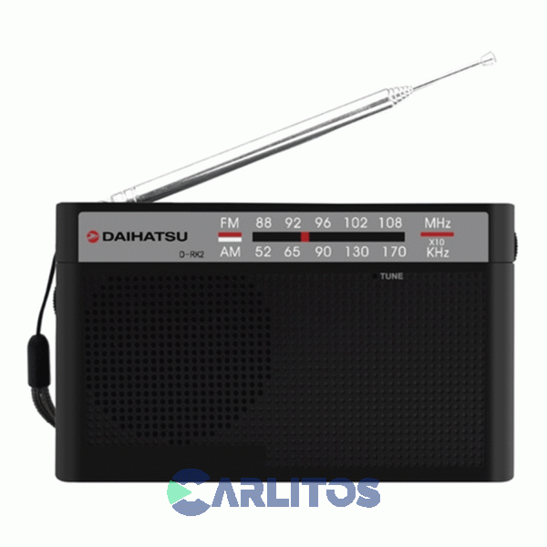 Radio Portátil Daihatsu Am/Fm Analógica D-rk2