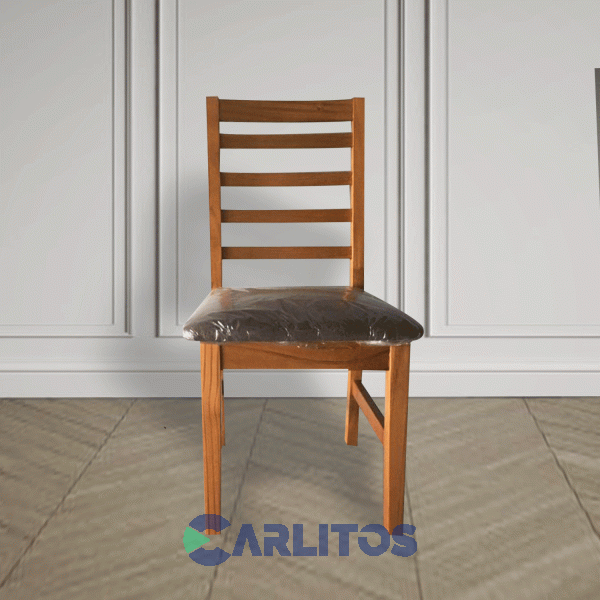 Silla Montecatini Asiento Tela Dadone Caramelo