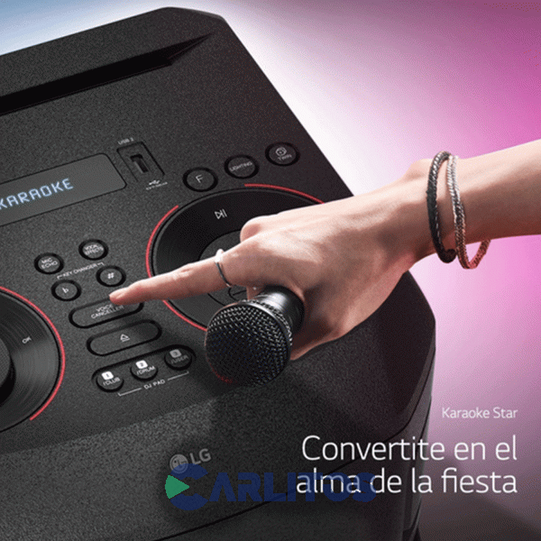 Parlante Torre Lg XBoom Con Bluetooth Rn5