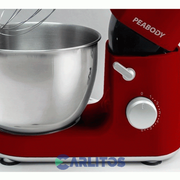 Batidora De Pie Planetaria Peabody 1000 Watts Pe-bm101r Rojo