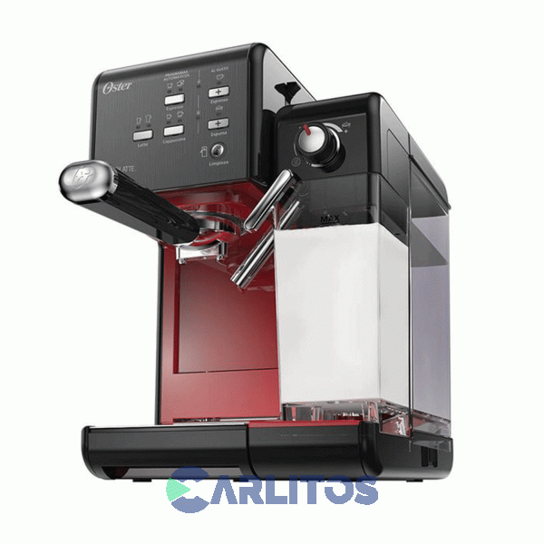 Cafetera Express Oster Digital Primalatte 19 Bares Negra Bvstem6701b