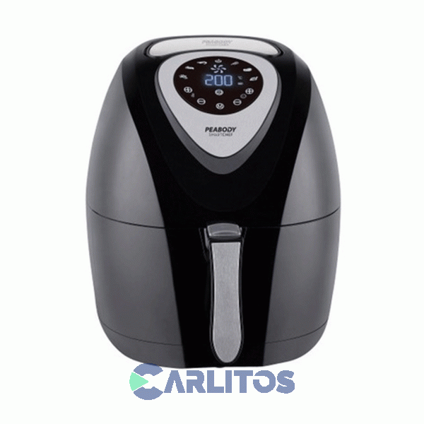 Freidora De Aire Peabody Fryer Digital Negra Pe-af612n