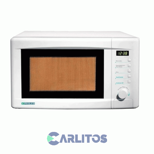 Microondas Digital Philco 20 Litros Blanco Mpd8620n