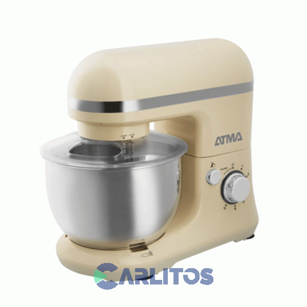 Batidora De Pie Planetaria Atma 800 Watts Bpat21wp Blanca