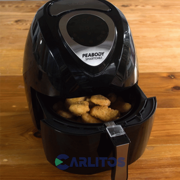 Freidora De Aire Peabody Fryer Digital Negra Pe-af612n