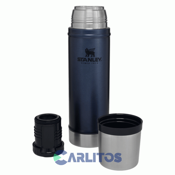 Termo De Mate Stanley Legendario Clásico 0.591 Litros Azul Noche