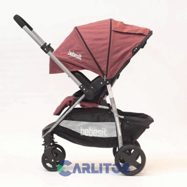 Coche De Paseo Bebesit Aeris Incluye Portabebe/butaca 1390ts Rosado