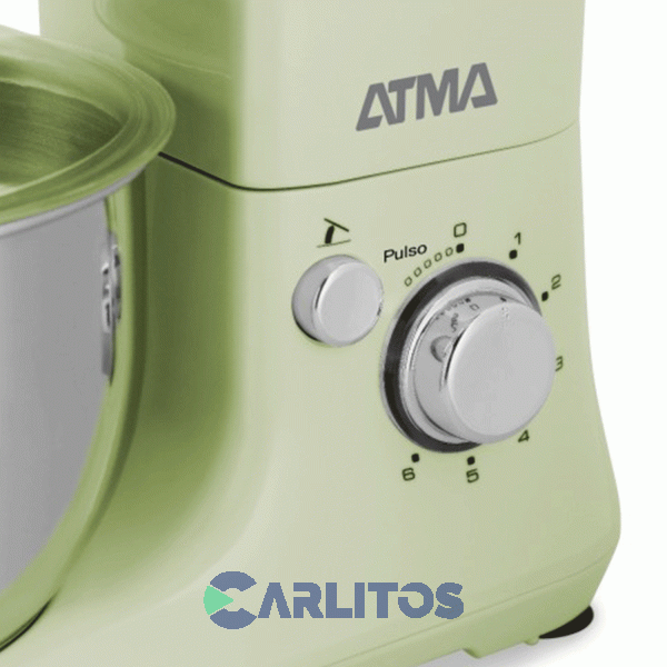 Batidora De Pie Planetaria Atma 800 Watts Bpat21grp Verde