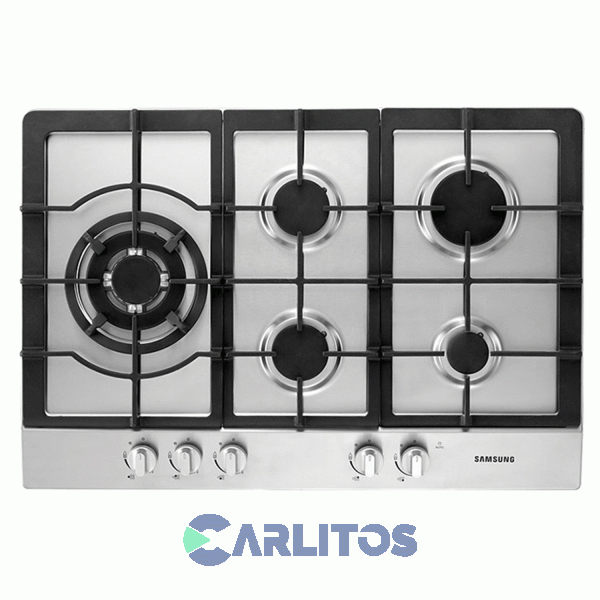 Anafe A Gas Samsung 75 CM Acero Inoxidable Na75j3030as
