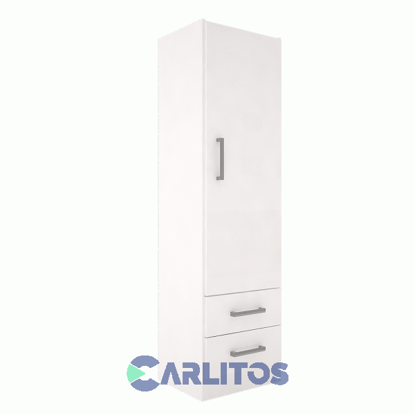 Organizador Multifunción 1 Puerta y 2 Cajones Orlandi Blanco