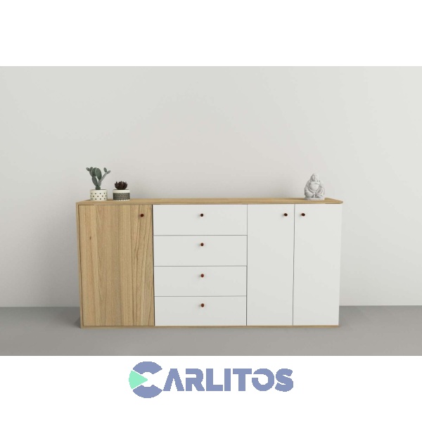 Bahiut 1.75 Mts Línea Home Tables Olmo Finlandés y Everest