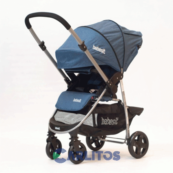 Coche De Paseo Bebesit Aeris Incluye Portabebe/butaca 1390ts Azul