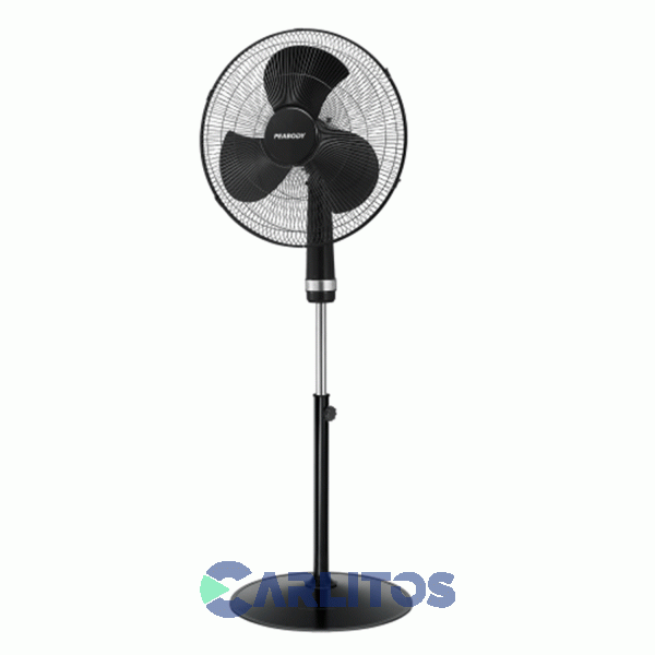 Ventilador De Pie Oscilante Peabody 20" Parrilla Negra Pe-vp2061