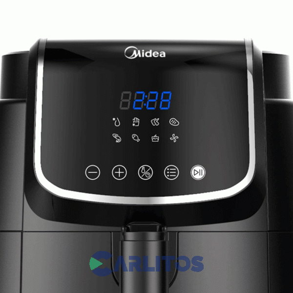 Freidora De Aire Midea Fryer Digital Negra Af-d140bar1