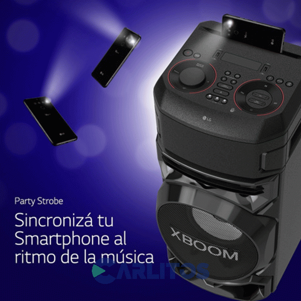 Parlante Torre Lg XBoom Con Bluetooth Rn5