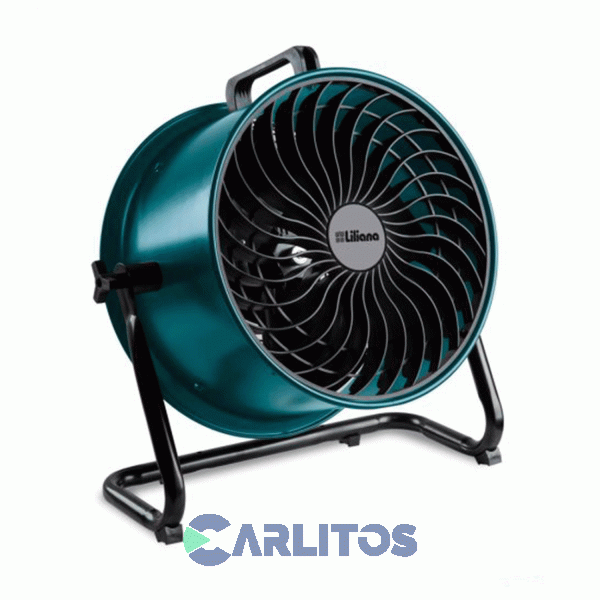 Ventilador Turbo Reclinable Industrial Liliana 16" Vthd16v Verde