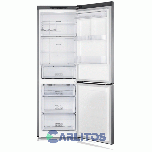 Heladera No Frost Samsung Combi Inverter 328 Litros Acero Inoxidable Rb31fsrndsa