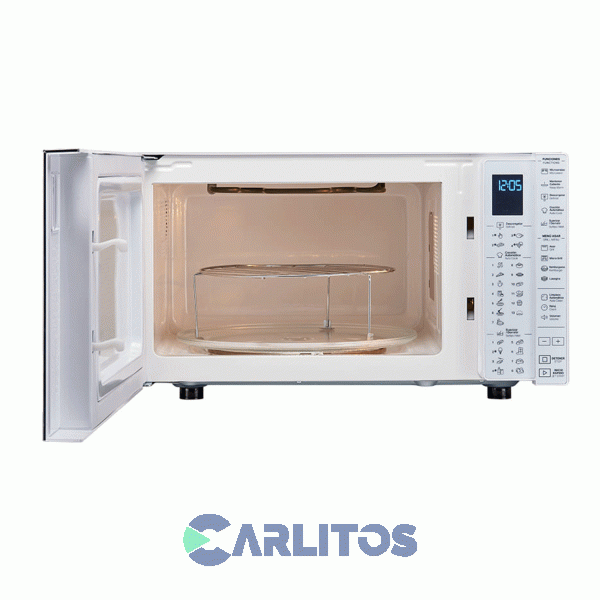 Microondas Con Grill Whirlpool Digital 30 Litros Blanco Wmg30ab