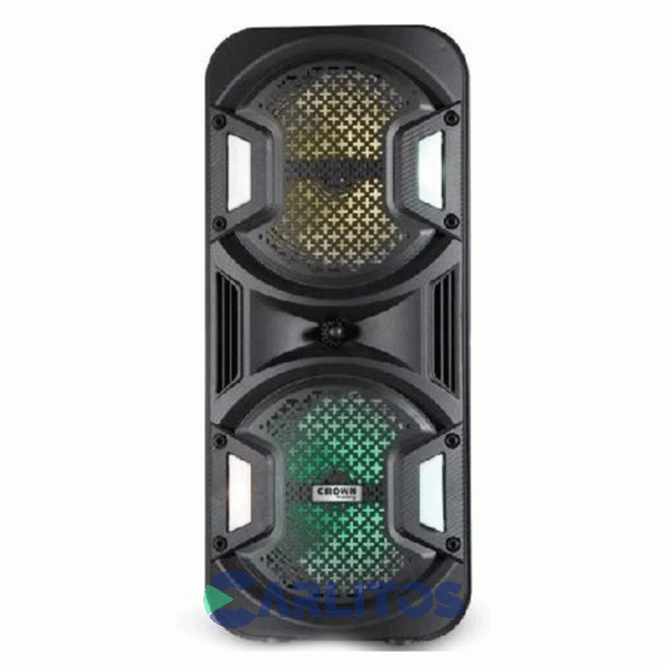 Parlante Torre Crown Mustang Con Bluetooth Y Batería Nuke 6