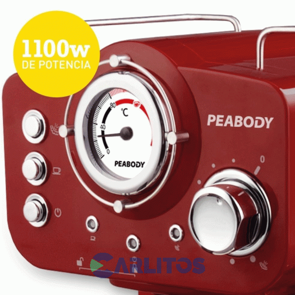 Cafetera Express Peabody 20 Bares Roja Pe-ce5003r