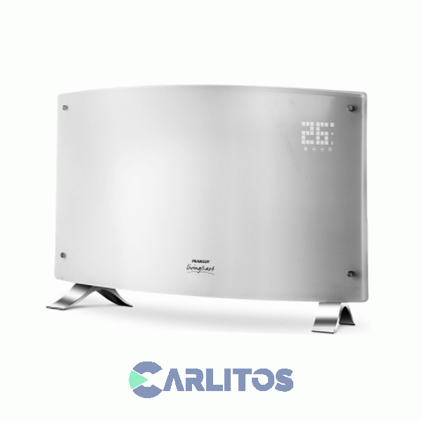 Estufa Panel De Vidrio Curvo Peabody 2000 Watts Pe-vqd20b