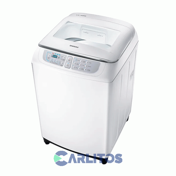 Lavarropa Carga Superior Samsung 8 KG - 700 RPM Blanco Wa80f5s4udw