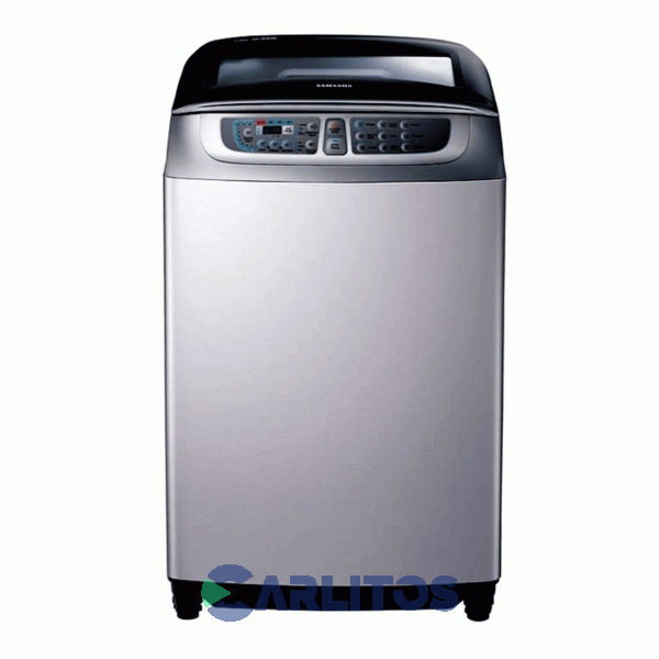 Lavarropa Carga Superior Samsung 8 KG - 700 RPM Plata Wa80f5s4uda