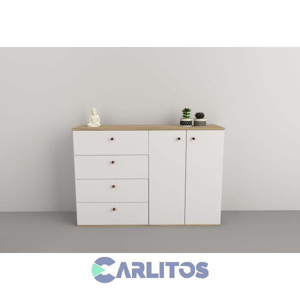 Bahiut 1.30 Mts Línea Home Tables Olmo Finlandés y Everest