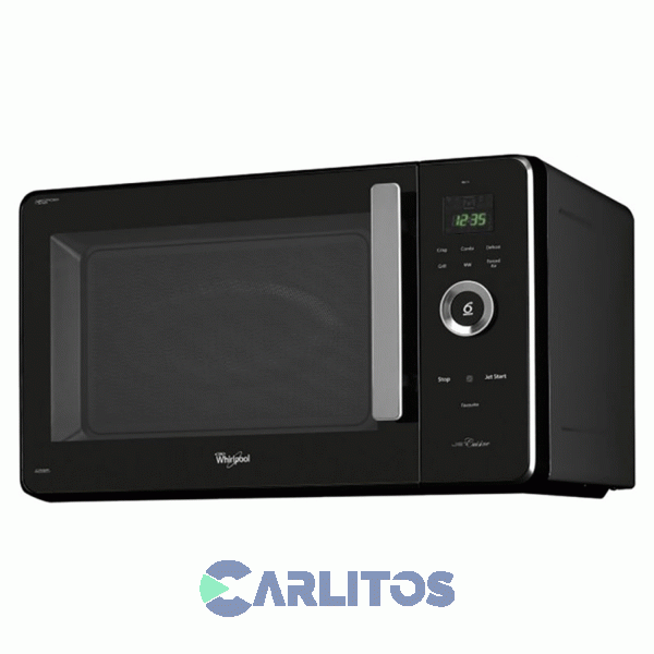 Microondas Con Grill Convección Whirlpool Digital 27 Litros Negro Jq278bl