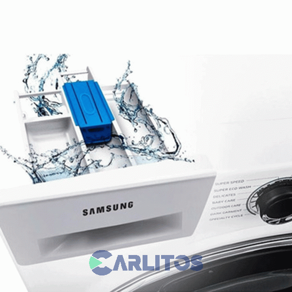 Lavarropa Carga Frontal Samsung Inverter 9 KG - 1400 RPM Gris Ww90aa46bx