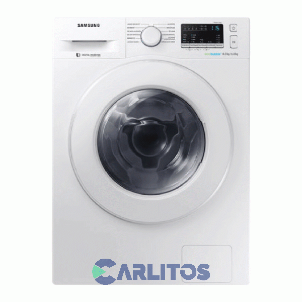 Lavasecarropa Samsung Inverter 9 KG -1400 RPM Blanco Wd90m4453mw