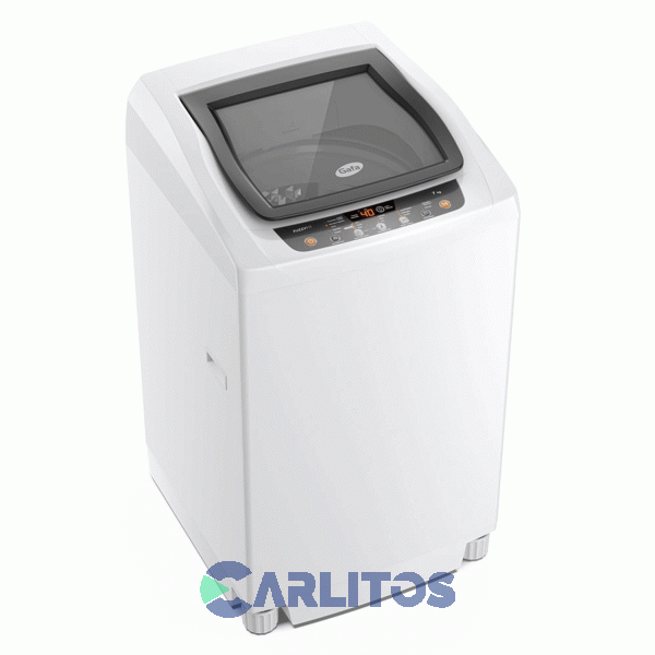 Lavarropa Carga Superior Gafa 7 KG - 760 RPM Blanco Fuzzy Fit Bl