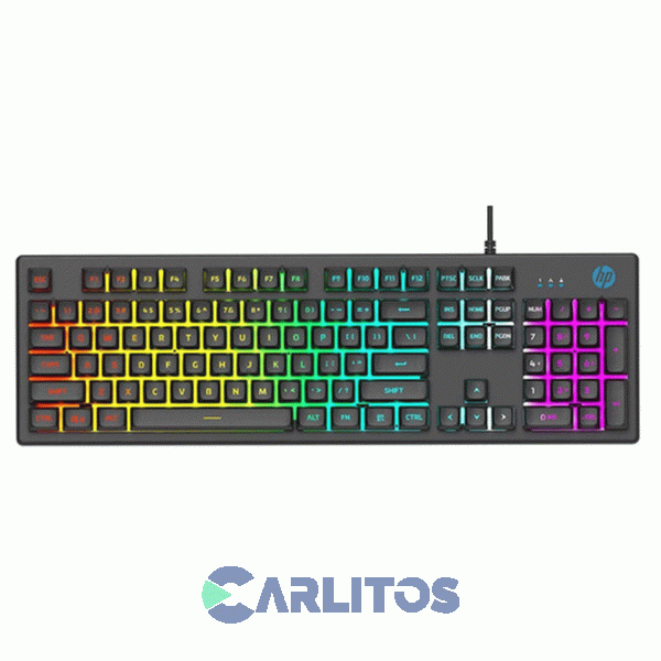 Teclado De Pc Smart Usb Gaming Hp K500f