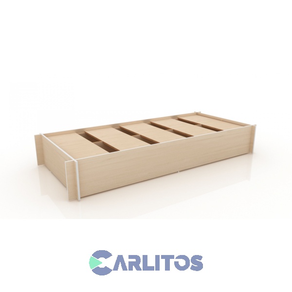 Cama 1 Plaza Encastrable Fiplasto Maple