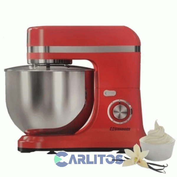 Batidora De Pie Planetaria Steel Home 2000 Watts Sh-bp2000r Roja